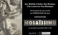 Goa. Exposition mosaïque. Bayonne. Mosaïssimo. Galerie Artsenal