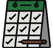 Consistency on a calendar
