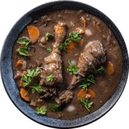 coq au vin wijn spijs
