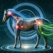 Guérison Énergétique Avancée : Soin Holistique Futuriste pour Chevaux