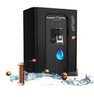 a water filtrator with a battery and batteries