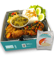 Nasi Ayam Cabe Garam Mamirasa