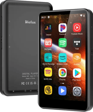 Diofox Reproductor MP3 & MP4 de 80GB con Spotify 4"