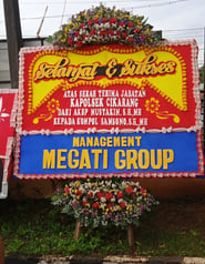 Sawargi Florist Bunga Papan Terbaik untuk Management Megati Group