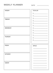 Plan your life with our Free Daily, Weekly & Monthly Planners to ...