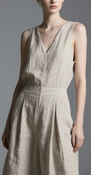 Hemp Fabric Fashion - Tank Top Jumpsuits