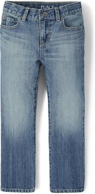 Boys' Basic Bootcut Jeans