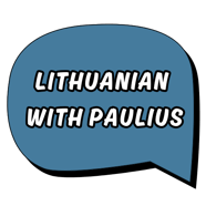 Lithuanian with Paulius logo