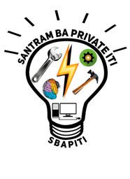 Santram B A Pvt. I.T.I logo