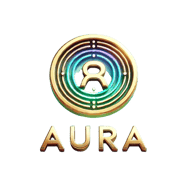 The AURA Coin logo