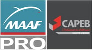 logo MAAF Pro et CAPEB 87