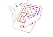 Decorative phone icon