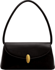 Black shoulder handbag with structured design – versatile Amazon everyday bag for women