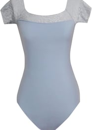 maillot de danza de color gris