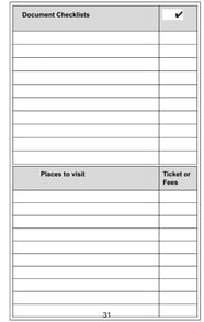 Travel Checklist