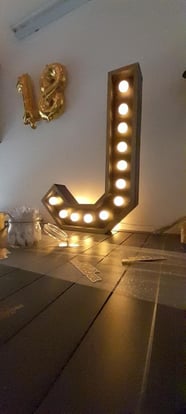 lettre lumineuse