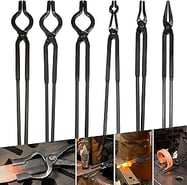 blacksmith tongs 6pc set