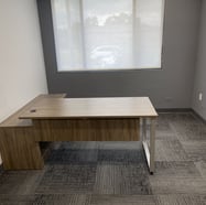an in progress remodel of an office