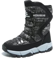 GUBARUN Boys Snow Boots Winter Waterproof Slip Resistant Cold Weather Shoes 