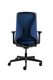T150 task chair with dual-lumbar mesh back – rear view of ergonomic support design