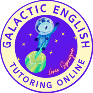Galactic English tutoring logo