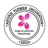 ADIVASI FLOWER DECORATION logo