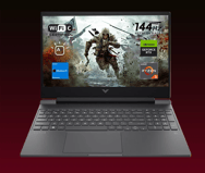 HP Victus with GTX 1650 and 144Hz screen