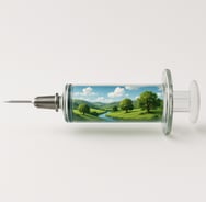 a syringe