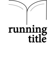 Running Title Book Delivery Service. Running Title Logo. a unit of Boklers Publishing. Running Ti