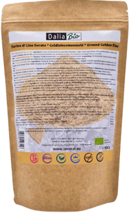 Sachet de farine de graines de lin sans gluten