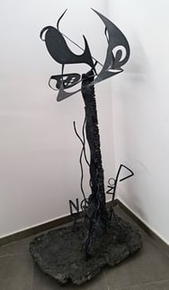 Escultura Miguel Yebra