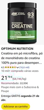 Creatina Barata Amazon