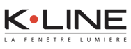 Logo du fabricant K-Line, spécialiste des portes et fenêtres en aluminium