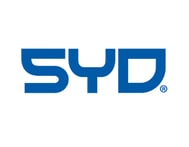 Logo de SYD, marca especializada en suspensión y dirección 