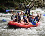 Free hotel pickup for Ubud rafting adventure in Bali