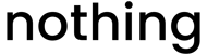 Nothing logo