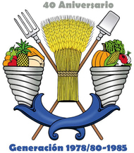 Chapingo 1985 Cuarenta Aniversario logo