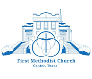 First Methodist Church Center Texas logo