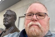 FDR Statue Outside WWII Museum