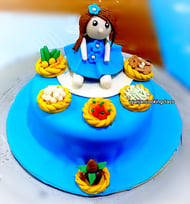 fondant cakes vyanjan cooking classes