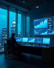 om care analizează datele marketingului companiei lui pe monitoare