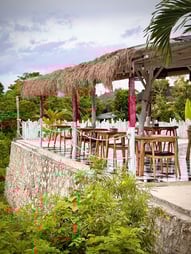 Photo de la terrasse de sunny street cafe à Nusa Ceningan.