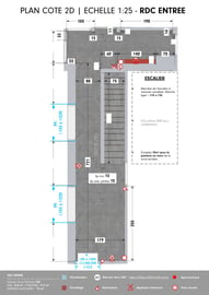 Villa Cuers (83): Plans 2D avant/après rénovation par i3deco, Toulon.