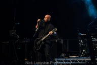 Midge Ure and band - live at Chepstow Castle - guitar and band - music in Wales - Nick Langston