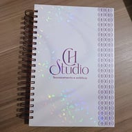 Agenda personalizada com logo