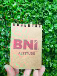 Bloco de anotações notepad logo