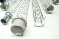 Filter bag cages