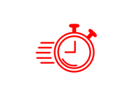 Icône optimisation du temps