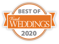 Updo's Studio won Triad Wedding's Best of 2020 award.