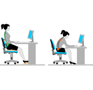 How to fix your desk posture. 